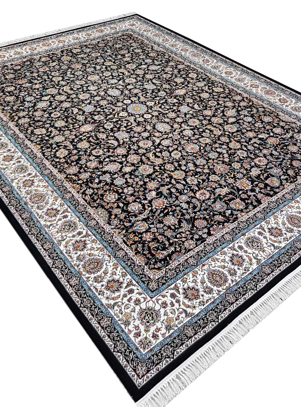 11F220072-1200-Reeds-3600-Density-KashanCarpet-Farshkhooneh-2 فرش طرح افشان 1200 شانه کاشان کد 20260