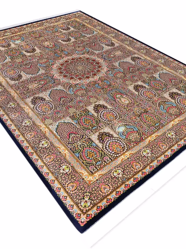 فرش خشتی طرح افرا 1700 شانه تراکم 5100 کد Q101