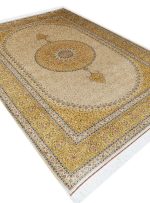 فرش ماشینی طرح معصومی 1700 شانه تراکم 5100 کد Q152