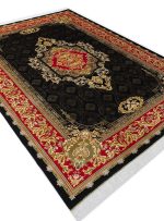 فرش فرانسوی طرح نانسی 1700 شانه تراکم 5100 کد Q155