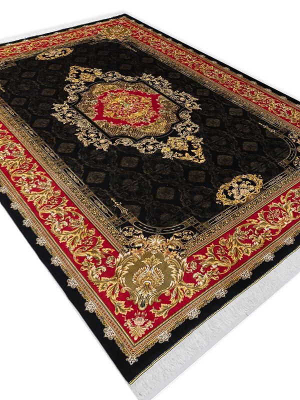 فرش فرانسوی طرح نانسی 1700 شانه تراکم 5100 کد Q155