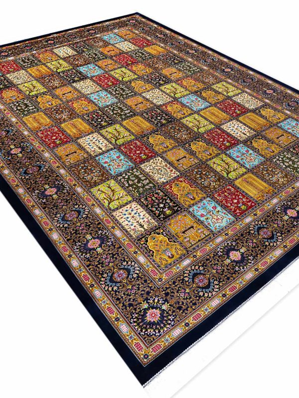 فرش خشتی طرح فرا 1700 شانه تراکم 5100 کد Q503