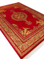فرش فرانسوی طرح کاترین 1700 شانه تراکم 5100 کد Q527