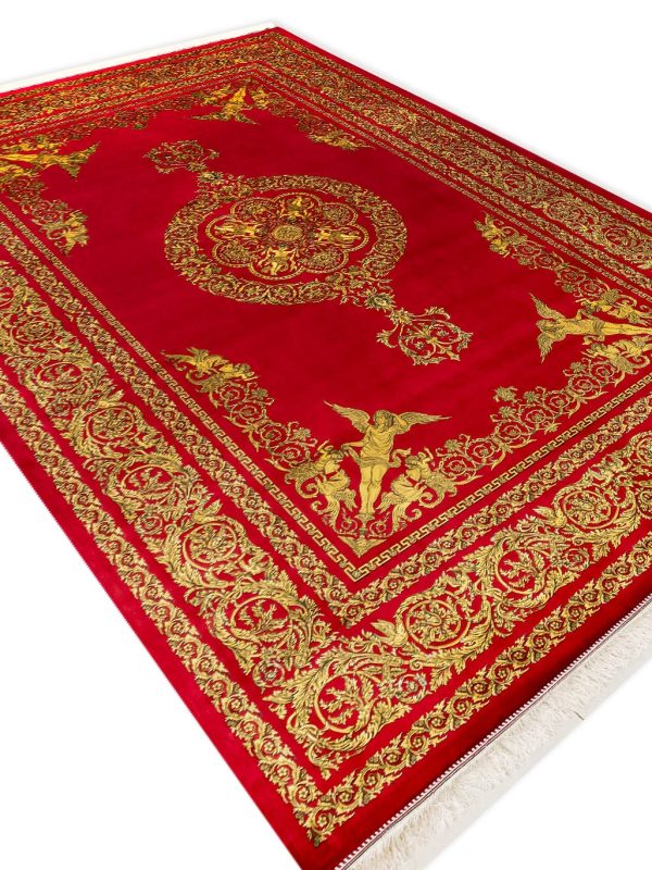 فرش فرانسوی طرح کاترین 1700 شانه تراکم 5100 کد Q527