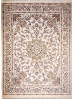 فرش طرح جواهر 1200 شانه کد 210451 کرم