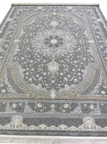 فرش طرح بوستان گل برجسته 1200 شانه تراکم 3600 کد 1054 - Image 5