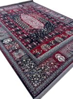 فرش ماشینی طرح گبه سرو روناسی 1200 شانه کد 038