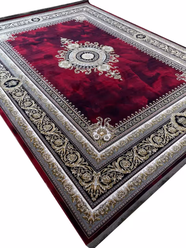 فرش فرانسوی طرح ژینوس 1200 شانه کد 1356