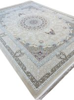 فرش طرح تندیس 1500 شانه 10 رنگ کد ۳۵۰۱۵۱۴ کرم