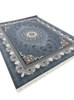 فرش طرح سروین 700 شانه تراکم 2550 کد 2718 دلفینی