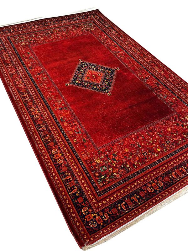 فرش ماشینی طرح بلوچ لاکی 700 شانه کد 70025