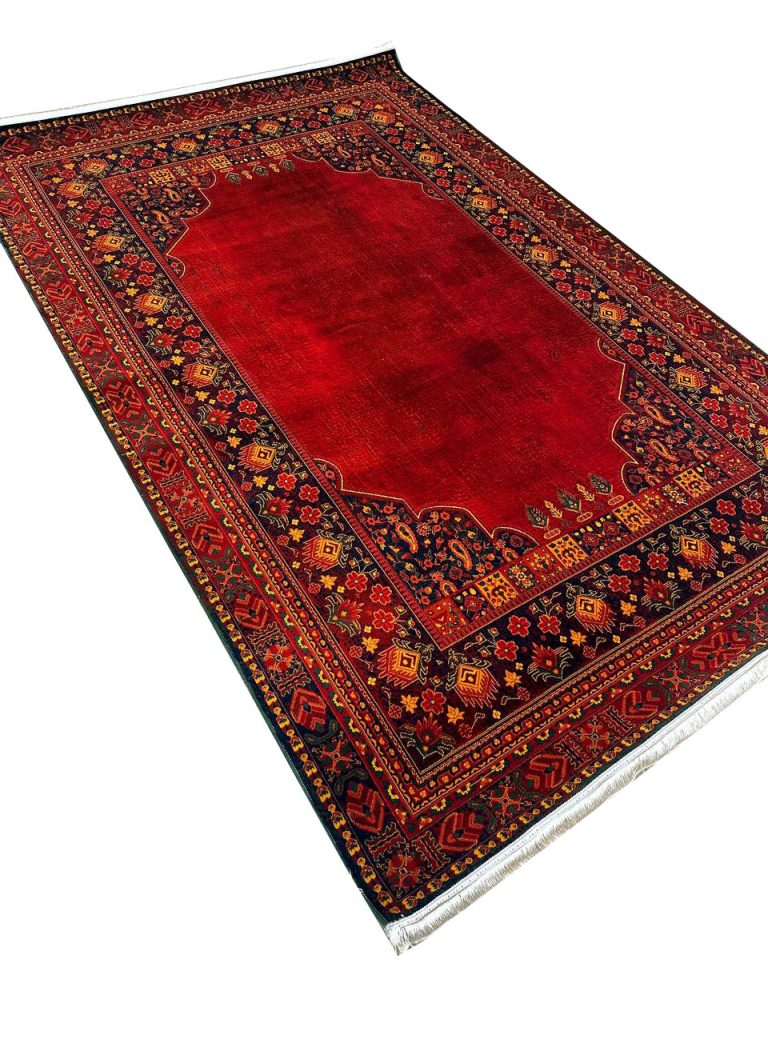 فرش بلوچ طرح کف ساده لاکی 700 شانه کد 78029