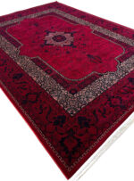 فرش ماشینی طرح گبه هریس روناسی 700 شانه کد 058