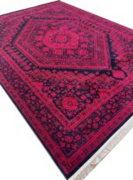 فرش ماشینی طرح گبه بیجار روناسی 700 شانه کد 953