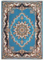 فرش طرح نیلا فیروزه ای 700 شانه