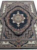 فرش طرح بهشت 700 شانه تراکم 2550 کد 701061 سرمه ای