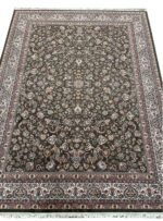 فرش طرح افشان دریا 700 شانه تراکم 2550 کد 70721 گردویی