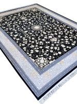 فرش طرح تلما سرمه ای 700 شانه تراکم 2550 کد 1043