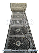 فرش سجاده ای طرح کرمان رنگ دودی 700 شانه کد 1122 - Image 2