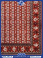فرش ماشینی 1000 شانه طرح ترکمن کد 10123 - Image 4