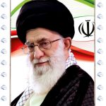تابلو فرش طرح آیت الله خامنه‌ای
