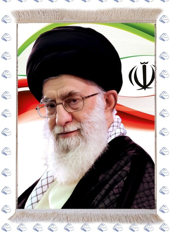 تابلو فرش طرح آیت الله خامنه‌ای
