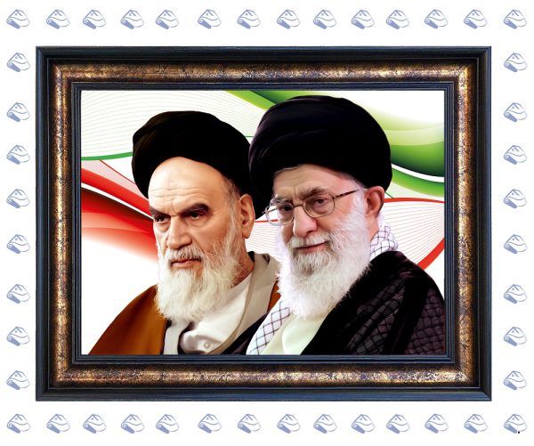 تابلو فرش طرح رهبران ایران