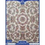 فرش افشان رزلند رنگ کرم 1200 شانه کد 54F20601 - فرشخونه