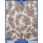 فرش افشان رزلند رنگ کرم 1200 شانه کد 54F20601 - فرشخونه