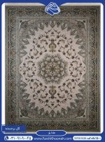 فرش طرح مانا بژ 1500 شانه کد 1028