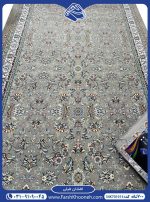 کناره افشان فیلی گل ریز 700 شانه 2550 کد 701014 - فرشخونه