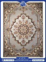 فرش طرح نیلا نقره ای 700 شانه