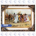 تابلو فرش عروسی ناپلئون کد 42010 - فرشخونه