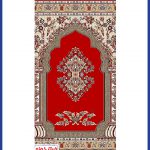 فرش مسجدی نورا قرمز