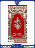 فرش مسجدی نورا قرمز