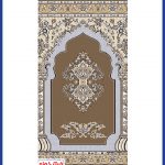 فرش سجاده ای طرح نورا 500 شانه کد 50S50321