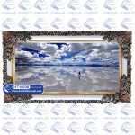 تابلو فرش طرح کویر سالار دویونی 1000 شانه
