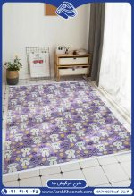فرش کودک طرح خرگوش های عینکی 700 شانه
