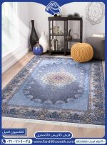 فرش کلاریس خاکستری ترنج دار 1200 شانه