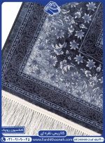 فرش کلاریس ابروبادی نقره ای از نمای نزدیک