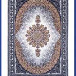 فرش کلاریس طوسی با بوم روشن