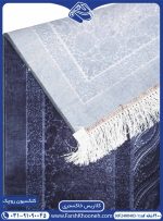 فرش کلاریس سایه روشن خاکستری بدون پرز
