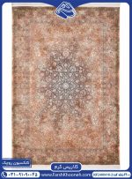 فرش چاپی کرم سنتی