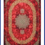 فرش کلاریس طرح الیسون لاکی بدون حاشیه 1200 شانه کد 2-2400418 - فرشخونه