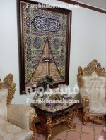 تابلو فرش درب کعبه کد 109114