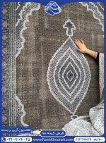 فرش وینتیج طرح ریز ماهی با رنگ بندی جدید