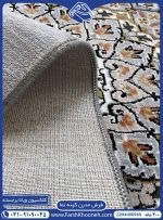 فرش کف ساده ترنج دار 400 شانه