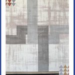 فرش فانتزی کرم کف ساده طرح هیرا 400 شانه کد 441130K - فرشخونه