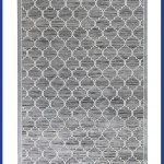 فرش مراکشی اتاق خواب طرح فرهاد نقره ای کد 441903N - فرشخونه
