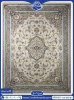 فرش میراث بژ 1500 شانه کد 1-301031
